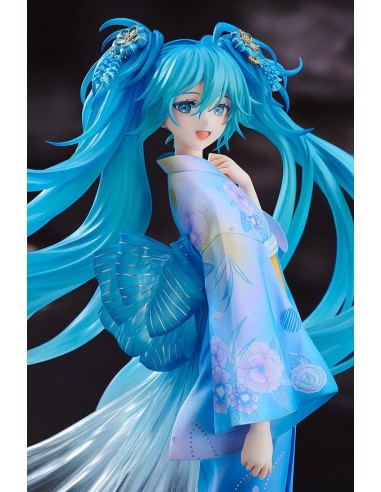 HATSUNE MIKU - Hatsune Miku Music & Fire Works - Statuette 1/7 23cm 