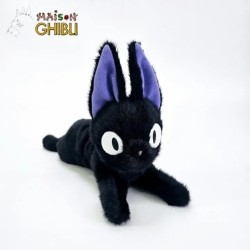 KIKI LA PETITE SORCIERE - Jiji allongé - Peluche Funwari 24cm 