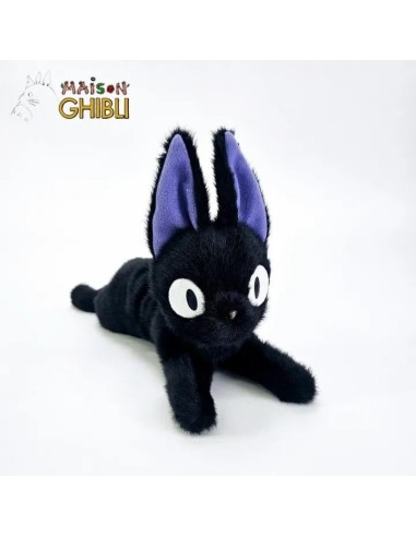 KIKI LA PETITE SORCIERE - Jiji allongé - Peluche Funwari 24cm 