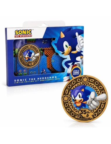 SONIC - 35ème Anniv. - Pièce Edition Limitée 