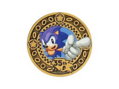 SONIC - 35ème Anniv. - Pièce Edition Limitée 