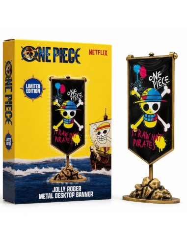 ONE PIECE - Straw Hat Pirates Metal Banner - Replique Edition Limité 