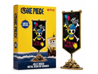 ONE PIECE - Straw Hat Pirates Metal Banner - Replique Edition Limité 