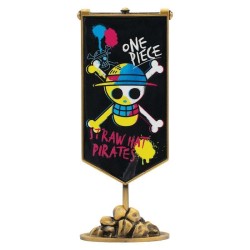 ONE PIECE - Straw Hat Pirates Metal Banner - Replique Edition Limité  2