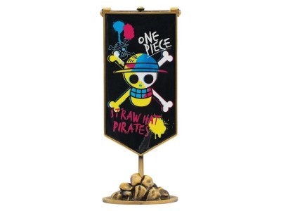 ONE PIECE - Straw Hat Pirates Metal Banner - Replique Edition Limité 