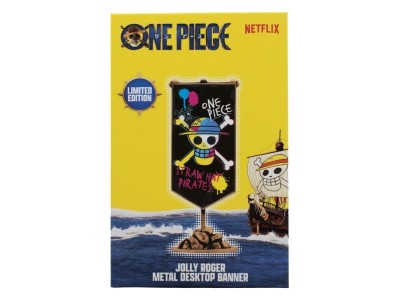 ONE PIECE - Straw Hat Pirates Metal Banner - Replique Edition Limité 