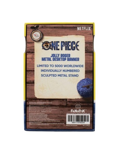 ONE PIECE - Straw Hat Pirates Metal Banner - Replique Edition Limité 