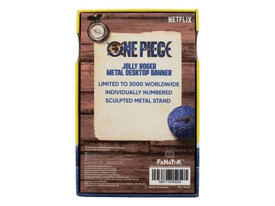 ONE PIECE - Straw Hat Pirates Metal Banner - Replique Edition Limité 