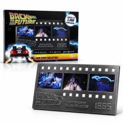 RETOUR VERS LE FUTUR - Bande de film Métallique de Collection 