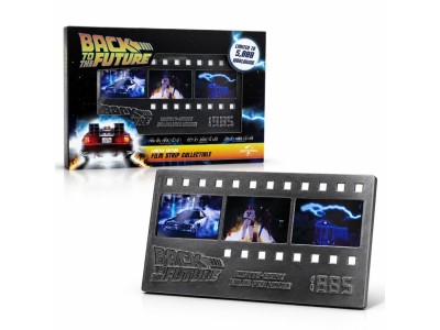 RETOUR VERS LE FUTUR - Bande de film Métallique de Collection 