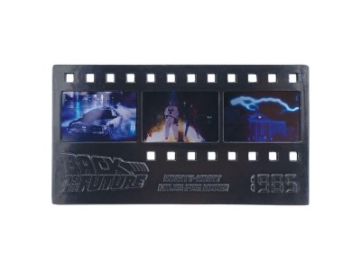 RETOUR VERS LE FUTUR - Bande de film Métallique de Collection 