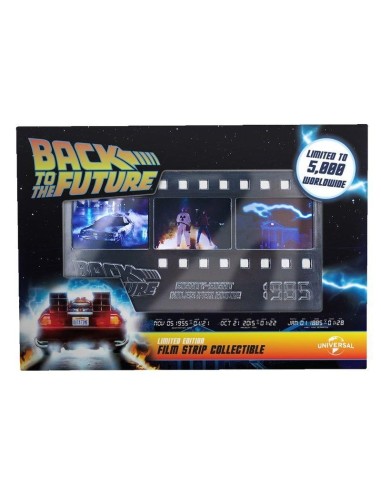 RETOUR VERS LE FUTUR - Bande de film Métallique de Collection 