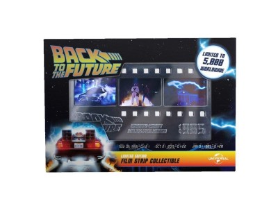 RETOUR VERS LE FUTUR - Bande de film Métallique de Collection 