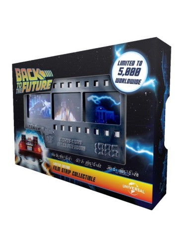 RETOUR VERS LE FUTUR - Bande de film Métallique de Collection 