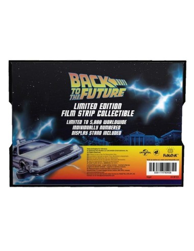 RETOUR VERS LE FUTUR - Bande de film Métallique de Collection 