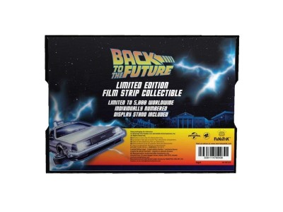 RETOUR VERS LE FUTUR - Bande de film Métallique de Collection 