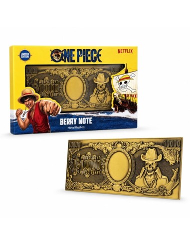 ONE PIECE - 10000 World Berry Banknote - Replique Edition Limitée 