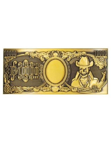 ONE PIECE - 10000 World Berry Banknote - Replique Edition Limitée 