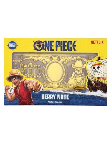 ONE PIECE - 10000 World Berry Banknote - Replique Edition Limitée 