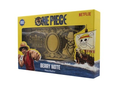 ONE PIECE - 10000 World Berry Banknote - Replique Edition Limitée 