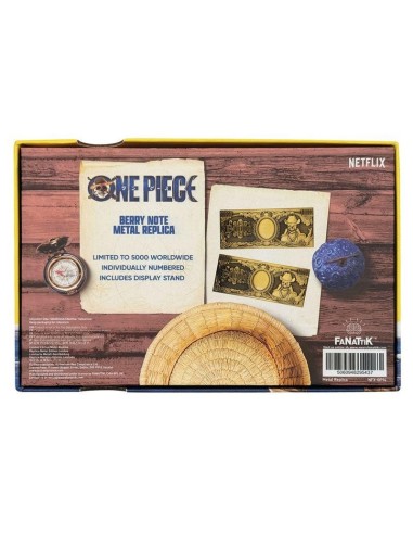 ONE PIECE - 10000 World Berry Banknote - Replique Edition Limitée 