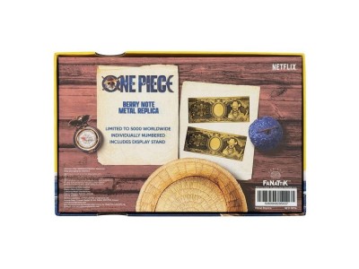 ONE PIECE - 10000 World Berry Banknote - Replique Edition Limitée 