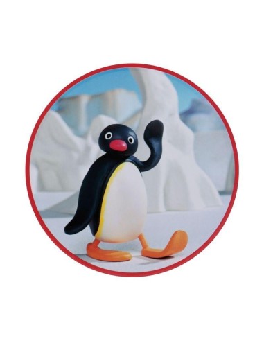 PINGU - 4 Dessous de Verres Gravés en Métal 