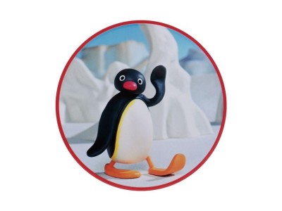 PINGU - 4 Dessous de Verres Gravés en Métal 