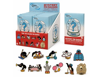 PINGU - Mystery Box de 12 Pin's 