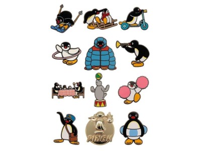 PINGU - Mystery Box de 12 Pin's 