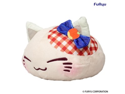 NEMUNEKO CAT FRUIT - Pomme - Big Plush Toy 30cm 