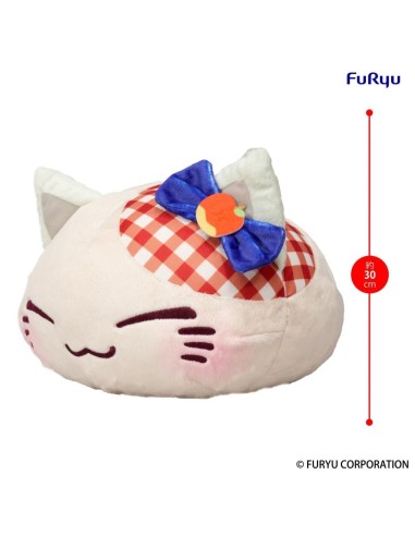 NEMUNEKO CAT FRUIT - Pomme - Big Plush Toy 30cm 