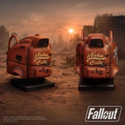 FALLOUT - Casque Nukatron - Mini Replica 11cm 