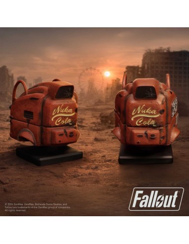 FALLOUT - Casque Nukatron - Mini Replica 11cm 