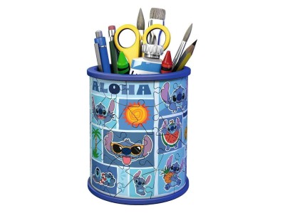 DISNEY - Stitch - Puzzle 3D - Pot à Crayons 54p 