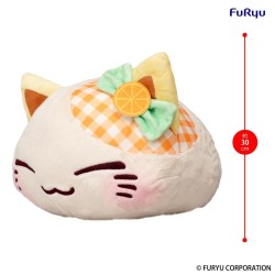 NEMUNEKO CAT FRUIT - Orange - Big Plush Toy 30cm  2