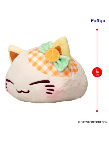 NEMUNEKO CAT FRUIT - Orange - Big Plush Toy 30cm 