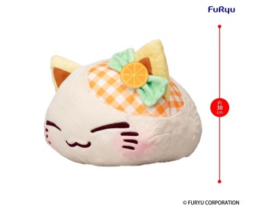 NEMUNEKO CAT FRUIT - Orange - Big Plush Toy 30cm 