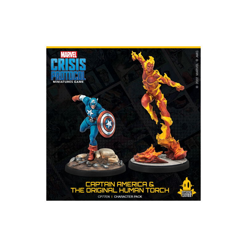 Captain America & The Original Human Torch...