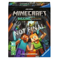 MINECRAFT - Digging Down - Jeu de cartes Coopératif 