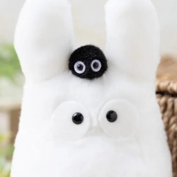 MON VOISIN TOTORO - Totoro Blanc - Peluche Beanbag 15cm  2