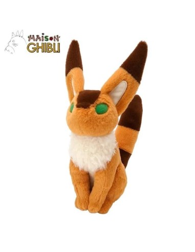 LE CHATEAU DANS LE CIEL - Renard Ecureuil - Peluche Komorebi 24cm 