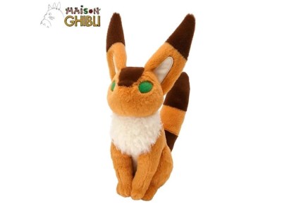 LE CHATEAU DANS LE CIEL - Renard Ecureuil - Peluche Komorebi 24cm 