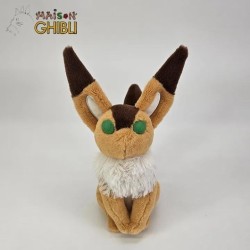 LE CHATEAU DANS LE CIEL - Renard Ecureuil - Peluche Komorebi 24cm  2
