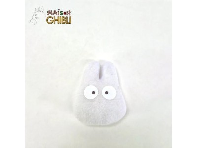 MON VOISIN TOTORO - Totoro Blanc - Mini magnet peluche 4.2cm 