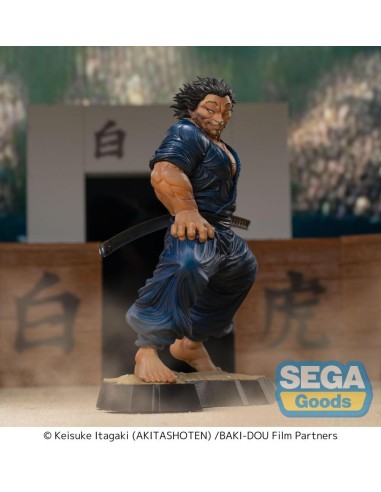 BAKI-DOU - Musashi Miyamoto - Figurine Luminasta 17cm 