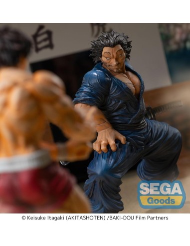 BAKI-DOU - Musashi Miyamoto - Figurine Luminasta 17cm 