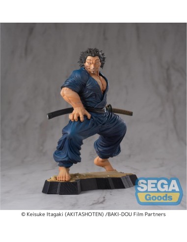 BAKI-DOU - Musashi Miyamoto - Figurine Luminasta 17cm 
