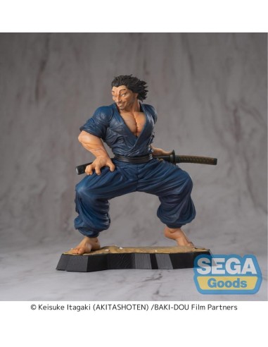 BAKI-DOU - Musashi Miyamoto - Figurine Luminasta 17cm 