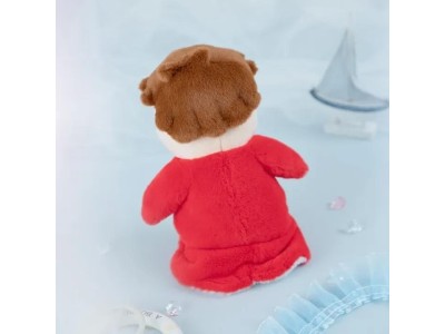 PONYO SUR LA FALAISE - Ponyo allongé - Peluche Nakayoshi 21cm 